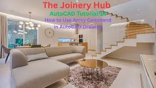 AutoCAD Tutorial 14 How to Use Array Command in AutoCAD