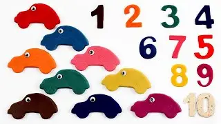 Learn 1 To 10 Numbers For Kids With Play Doh + More Educational Videos
