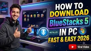 How To Download Bluestack In Laptop & PC🔥| Window 11 and Window 10 Full Installation Process