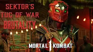 Mortal Kombat 1 - Sektor's Tug of War Brutality