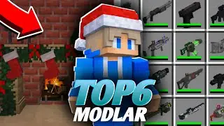 MINECRAFT UCHUN TOP6 AJOYIB MODLARNI ABZOR QILDIM// MINECRAFT UZBEKCHA VIDEO// @Eazy