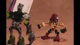 Fiona and Cake - Let me finish my job(bionicle stop motion)