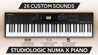 PACOLAB EXPRESSIVE PACK (26 new programs) | STUDIOLOGIC NUMA X PIANO | SOUND LIBRARY