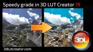 Speedy grade in 3D LUT Creator, Part 19