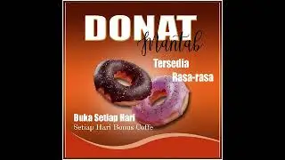 Otodidak desain cepat iklan donat dengan photosop cs6