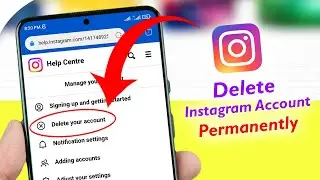 How to delete instagram account permanently. New updates