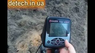 Тест по воздуху Detech Chaser 14 кГц с катушкой 9 дюймов