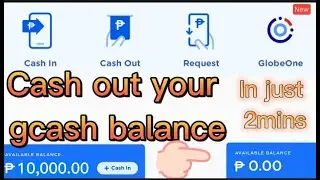 How to withdraw / cash out in gcash
