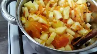 Кабачковая икра как из магазина// Помыла окно.