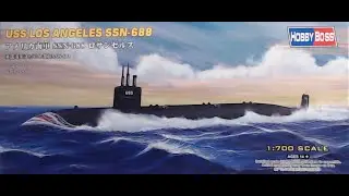SSN 688 1:700 scale unboxing