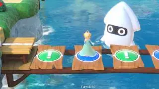 Super Mario Party - Mario Party Mode [2-Players: Bro vs Sis] *Megafruit Paradise!*