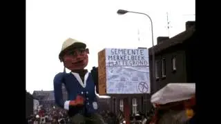 Carnaval 1980 optocht Merkelbeek