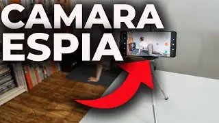 🔥COMO usar teléfono como webcam, cámara espía o cámara de vigilancia
