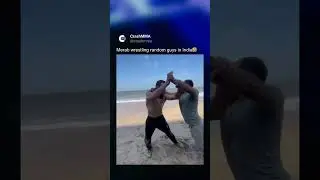 Merab Dvalishvili wrestling random guys in India