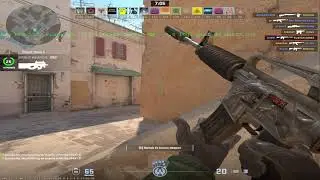 Ryzen 7 7800x3d - GeForce RTX 4070 | CS2 FPS test & DM session