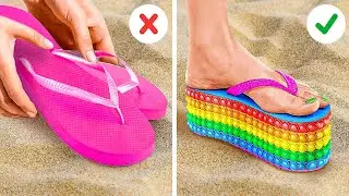 BEST TRAVEL HACKS | Cool Vacation Ideas for Parents and Fun DIY by 123 GO! Series