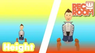 *Updated* How To Change your Height in RecRoom