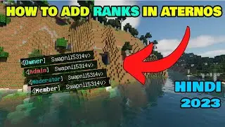 How To Create Ranks In Aternos | Easy With LuckPerms | Minecraft | Mentcrafter