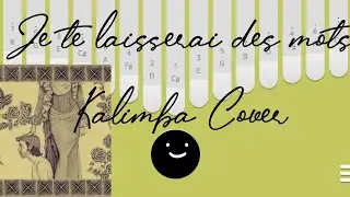 Je Te Laisserai Des Mots Kalimba cover