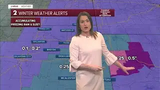 Winter weather alerts tonight through tomorrow
