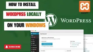 How to Install WordPress locally in Xampp Localhost on Windows 10/11 Complete Guide
