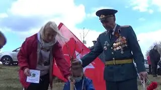 Международная акция «Сад Памяти» в Тихвине 9 мая 2021 г.
