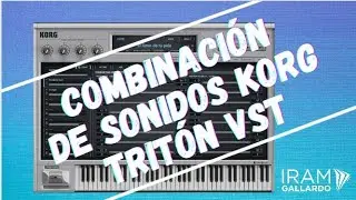 Korg Tritón VST - Combinar sonidos y dividir teclado