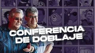 ¡VIVE de tu VOZ! así es el mundo del DOBLAJE - Hector Lee Vargas y Genaro Vasquez en conferencia