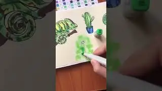 КАК НАРИСОВАТЬ ОДУВАНЧИК
