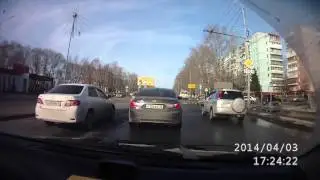 ДТП в Томске \ Отказали тормоза 03.04.14