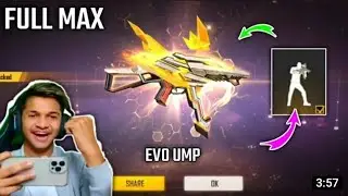 NEW EVO UMP MAX || UMP MAX BOOYAH DAY 2021