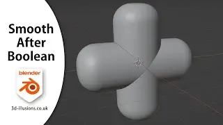 Blender Smooth after Boolean tips