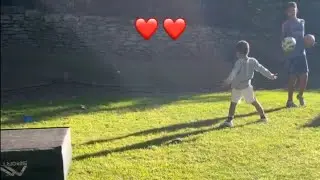 Cristiano Records His Sons Training | Legendary SIUUU #cristiano #cristianojr #mateo