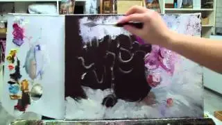 Алла Белопесоцкая урок живописи маслом 