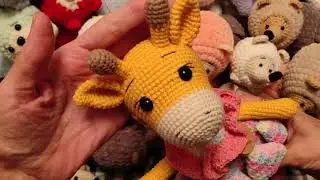 Мой вязаный июль....Готовые работы и процессы....#101амигуруми_2