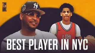 Carmelo on His Son Kiyan Anthony Being No.1 Rated Player in New York City