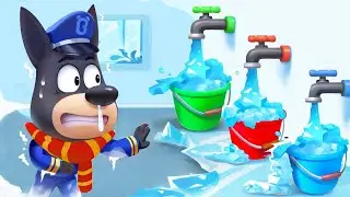 Sihir pembekuan 🧊| Keamanan Rumah | Animasi Lucu | Kartun Anak-anak | Kepala Polisi Labrador
