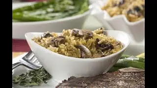 Orzo Mushroom Toss