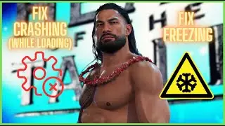 WWE 2K24 FIX CRASHING WHILE LOADING AND FREEZING | + Other Errors 2025