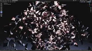 3D fx Boids and Harmonics in Blender