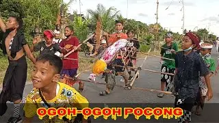 Pawai Ogoh-ogoh Pocong Bocil Bali Koga