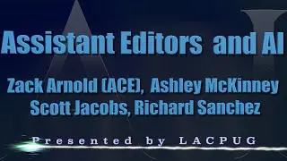 Assistant Editors on AI