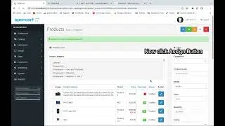 Quick Category Assignment / UnAssignment From Product Listing Page For Opencart