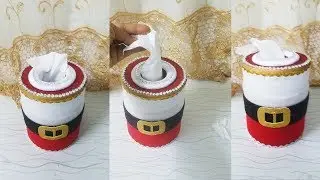 PORTA PAPEL HIGIÉNICO 🎄 - Adorno Navideño con MATERIAL RECICLADO - DIY Christmas Home Decor 2019