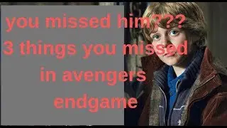 3 things you missed in avengers endgame  in hindi !!!!!!! must watch