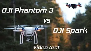 DJI Phantom 3 Standard vs DJI Spark | Video Test