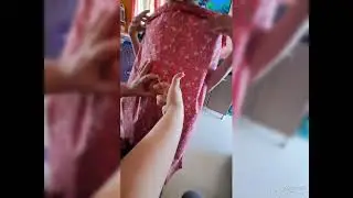 vestido hecho a mano