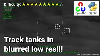 Tracking tank faint 'IR signature' | AI Computer Vision Target Tracking Tech