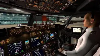 X-PLANE 12 MOONLIGHT FLIGHT HONG KONG - MANILA VHHH-RPLL ZIBO 738 | ITC LIGHTS MOD 3.0 CUSTOM
