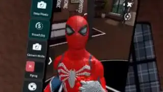 10 Minutes and 16 Seconds of Spider-Man Swinging and Gliding Through New York - VRChat!
